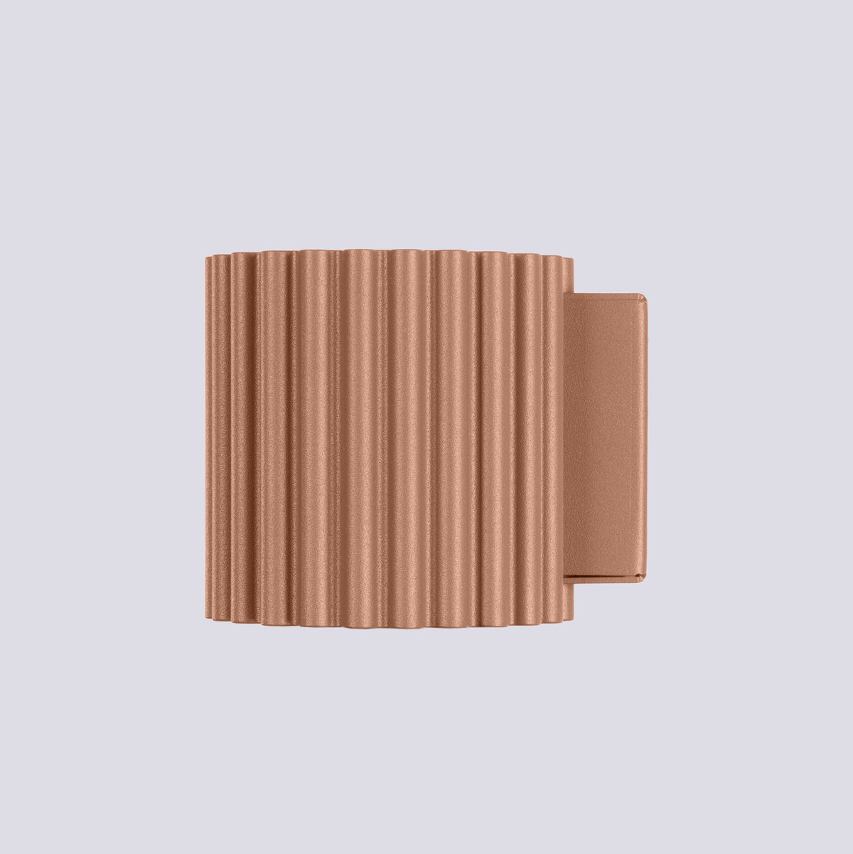 Applique Aura Alu Cannelé Moka