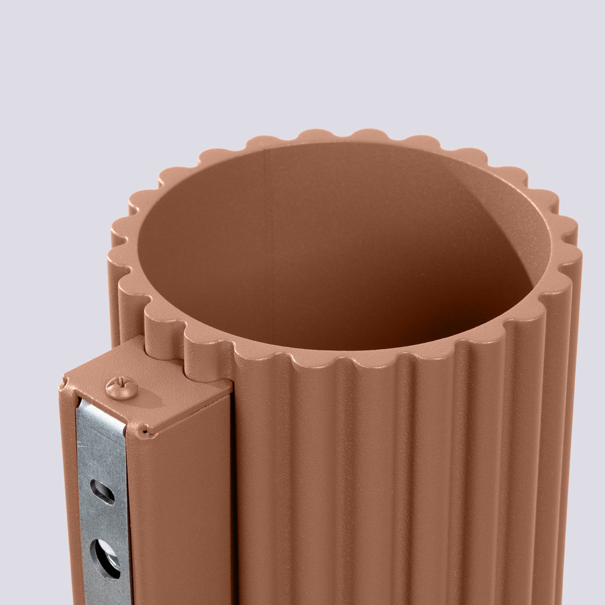 Applique Aura Alu Cannelé Moka