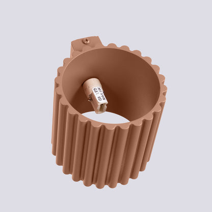 Applique Aura Alu Cannelé Moka
