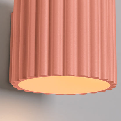 Applique Aura Alu Cannelé Pêche