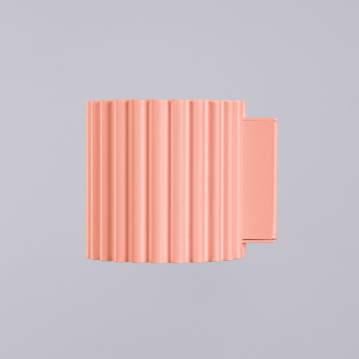 Applique Aura Alu Cannelé Pêche