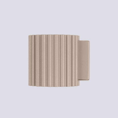 Applique Aura Alu Cannelé Taupe