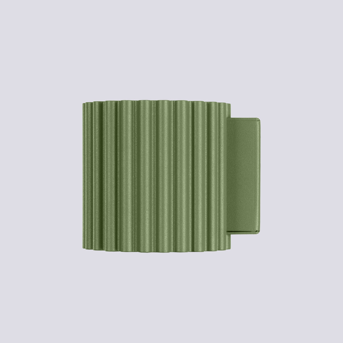 Applique Aura Alu Cannelé Vert Olive
