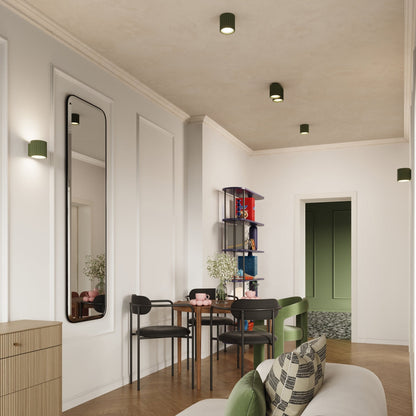 Applique Aura Alu Cannelé Vert Olive