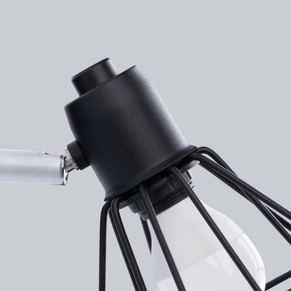 Applique Orientable Cage Acier Style Industriel