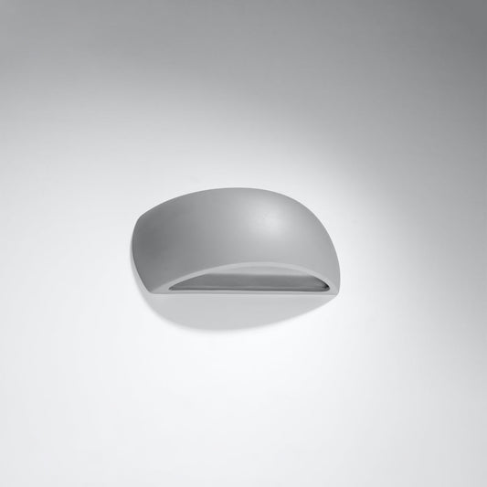 Applique Céramique Coquille Gris
