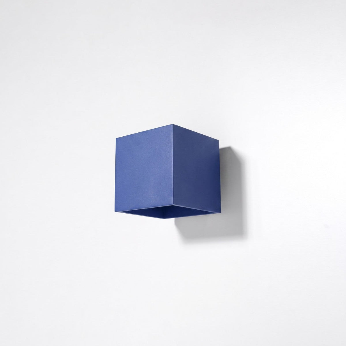 Applique Cube LED Bleu Outremer