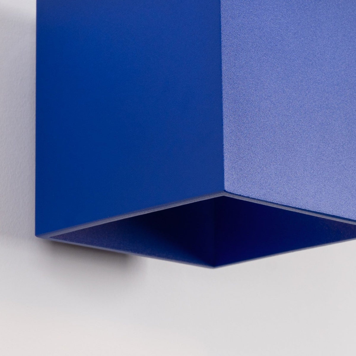 Applique Cube LED Bleu Outremer