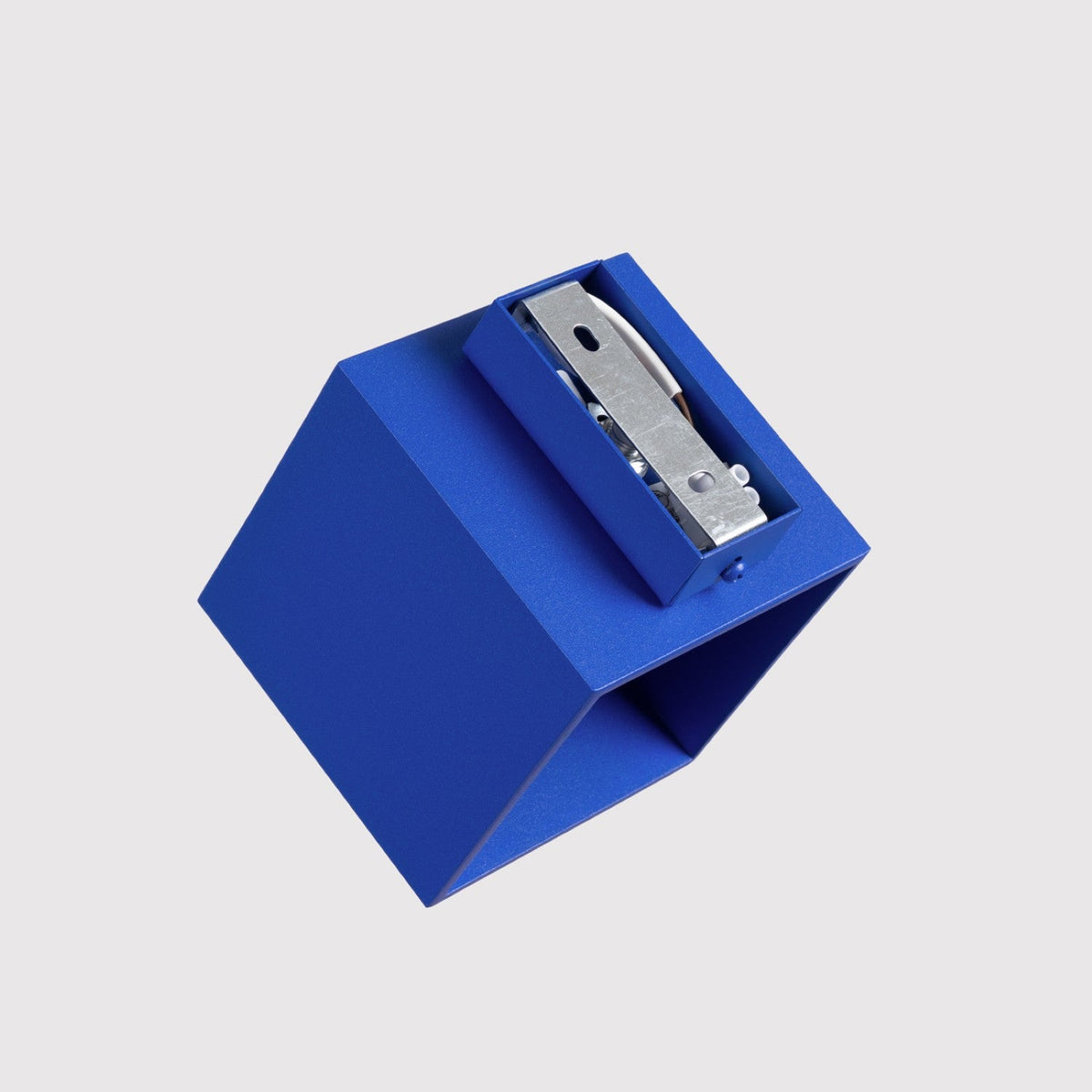 Applique Cube LED Bleu Outremer