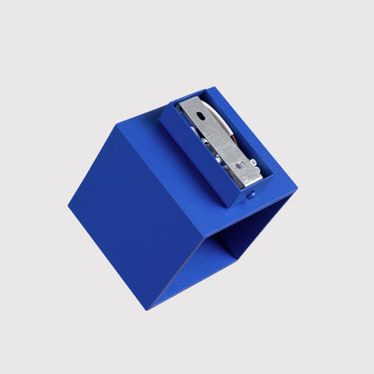 Applique Cube LED Bleu Outremer