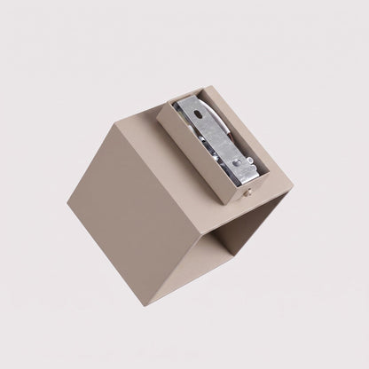 Applique Cube LED Taupe