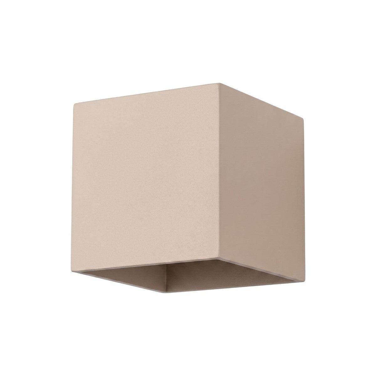 Applique Cube LED Taupe