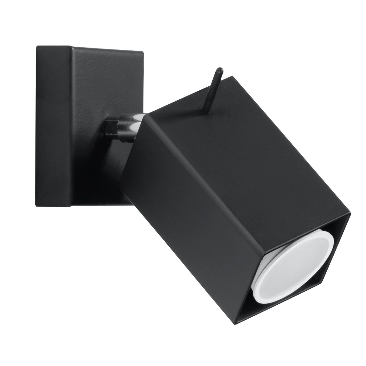 Applique Directionnelle Carrée LED Noire
