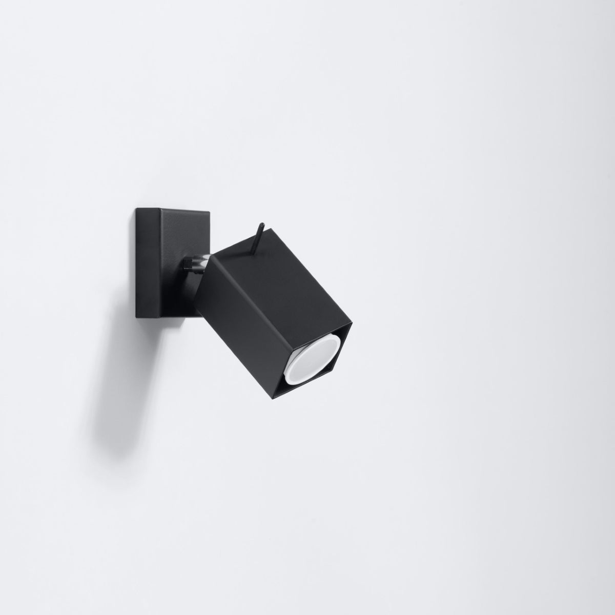 Applique Directionnelle Carrée LED Noire