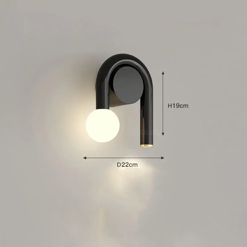 Applique Double LED Créative