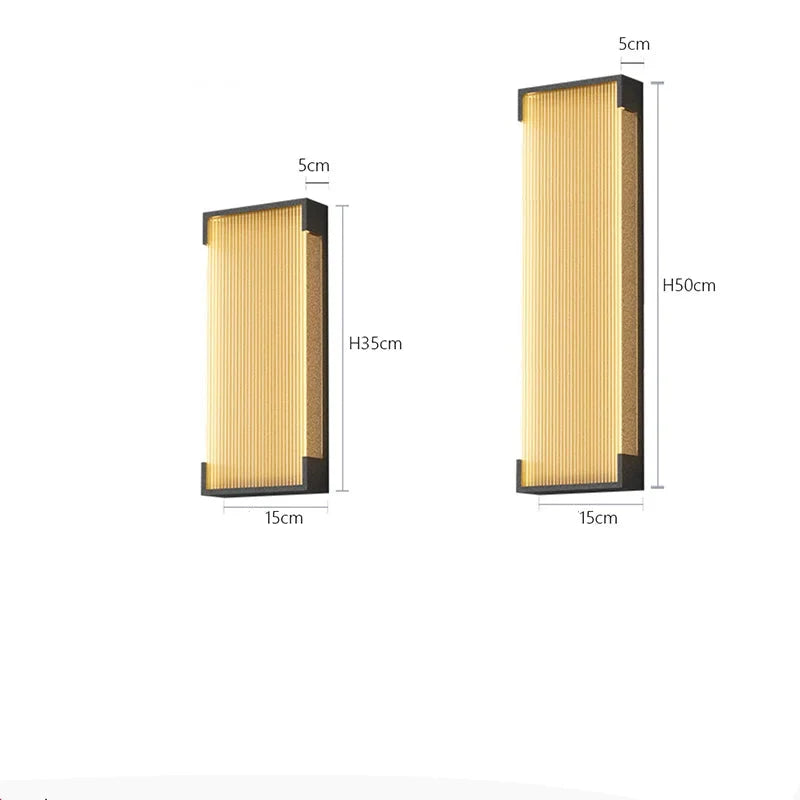 Applique Ext. Solaire LED Alu Noir Cannelée