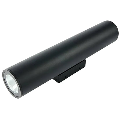 Applique Ext. Tube LED Alu Noire ou Blanche