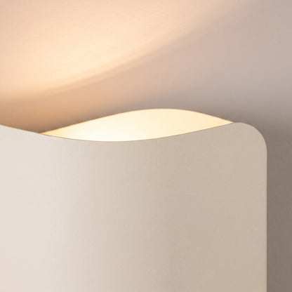 Applique Flux 30 Vague Acier Beige