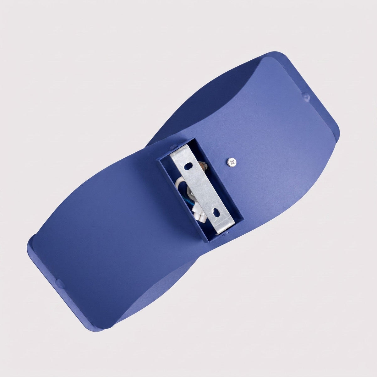 Applique Flux 30 Vague Acier Bleu Outremer