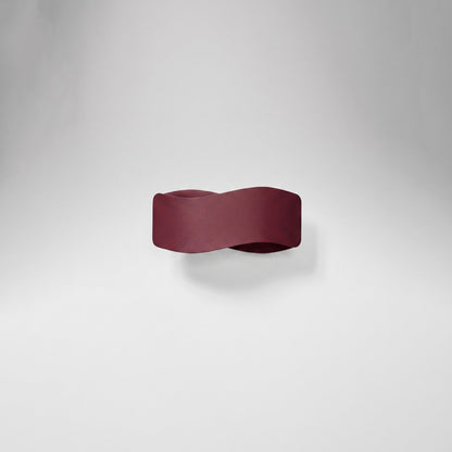 Applique Flux 30 Vague Acier Bordeaux