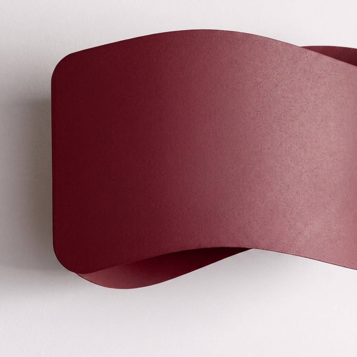 Applique Flux 30 Vague Acier Bordeaux