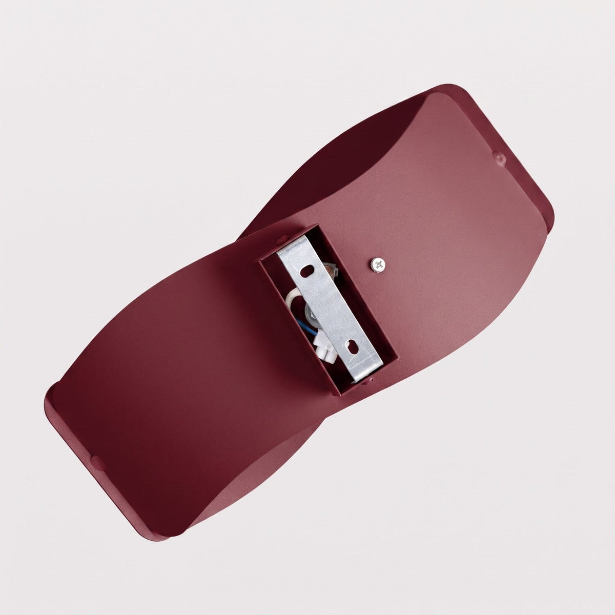 Applique Flux 30 Vague Acier Bordeaux