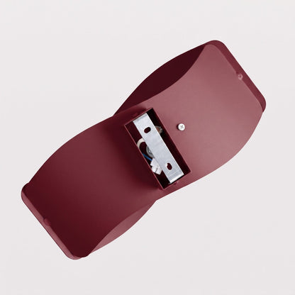 Applique Flux 30 Vague Acier Bordeaux