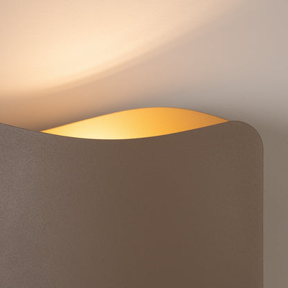 Applique Flux 30 Vague Acier Taupe