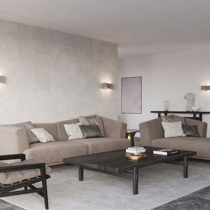 Applique Flux 30 Vague Acier Taupe