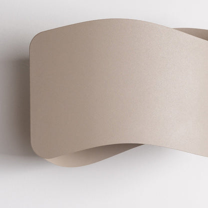 Applique Flux 30 Vague Acier Taupe