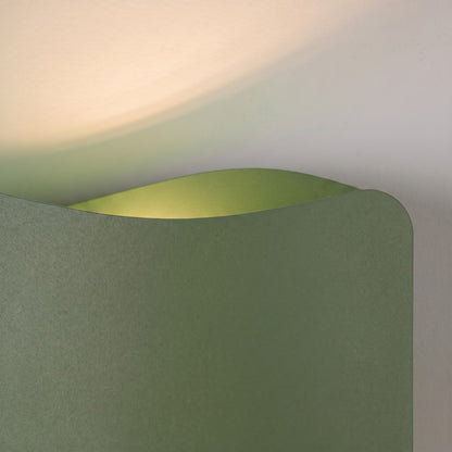 Applique Flux 30 Vague Acier Vert Olive