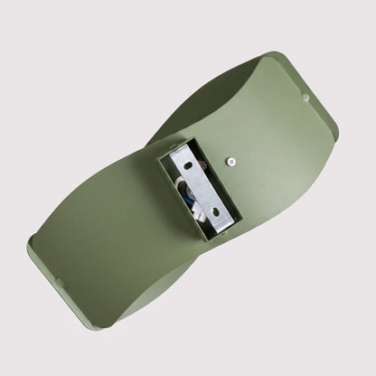 Applique Flux 30 Vague Acier Vert Olive