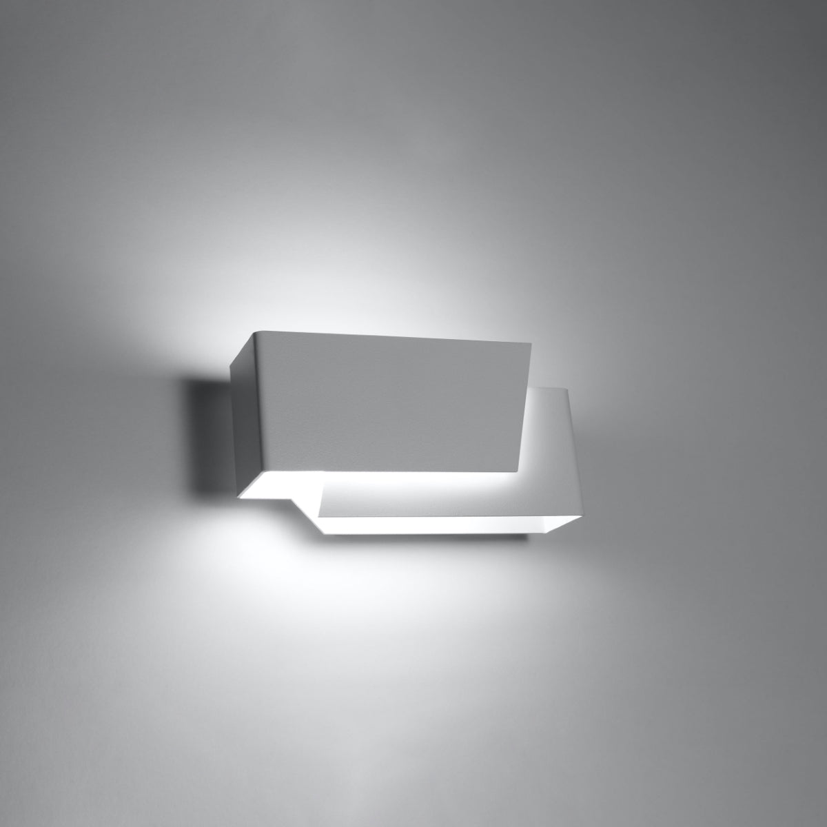 Applique Géométrique 3D Blanche