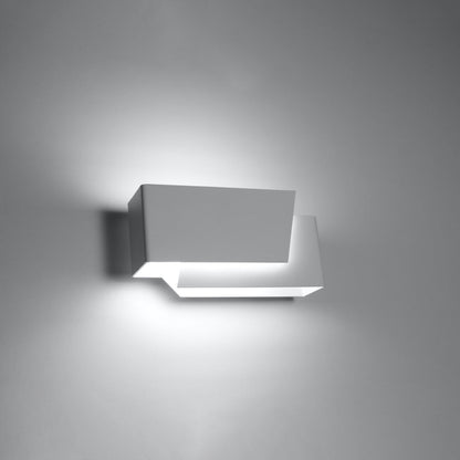 Applique Géométrique 3D Blanche