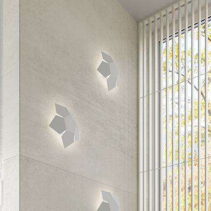Applique Géométrique Pentagone Blanche