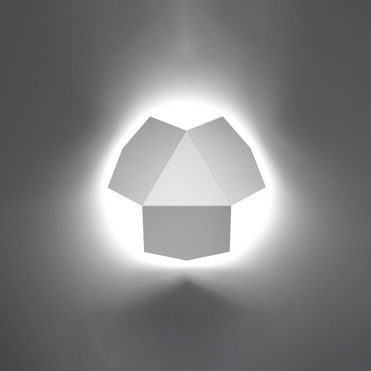 Applique Géométrique Tre Blanche