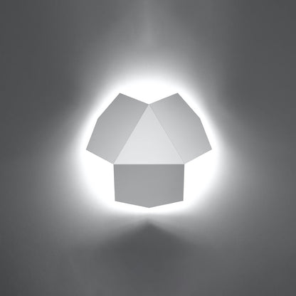 Applique Géométrique Tre Blanche