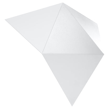 Applique Géométrique Triangle Blanche
