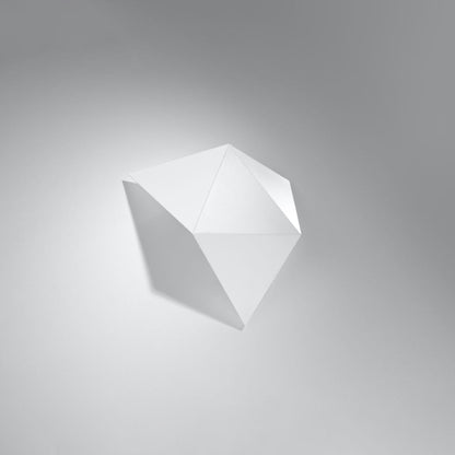 Applique Géométrique Triangle Blanche