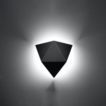 Applique Géométrique Triangle Noire