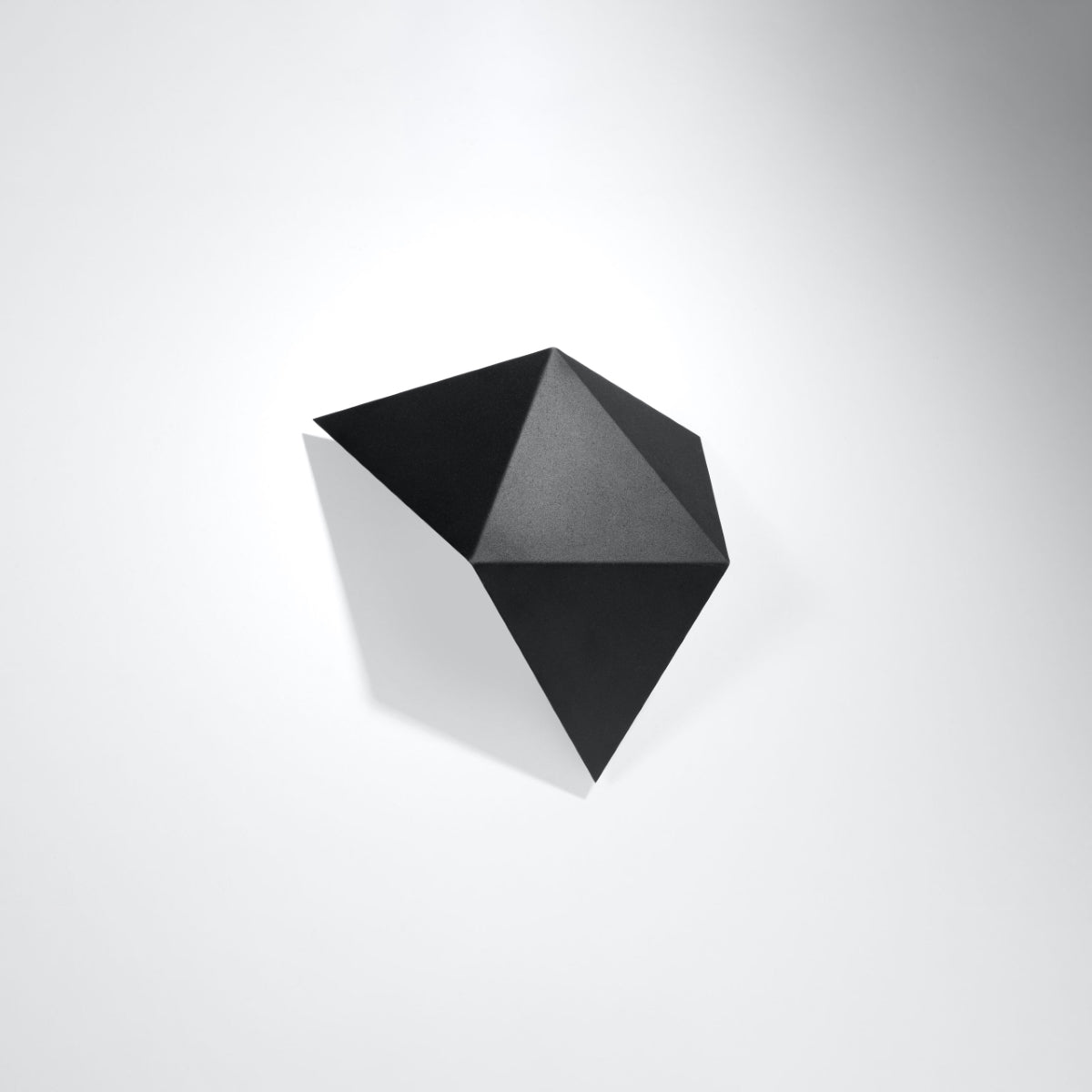 Applique Géométrique Triangle Noire