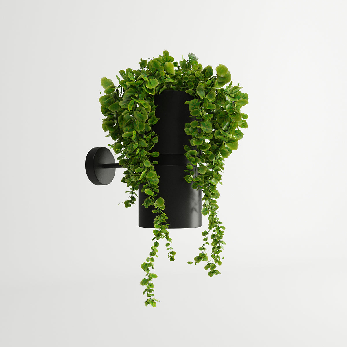 Applique Jardinière Noire