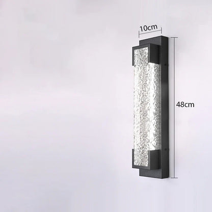 Applique LED Cascade Acier