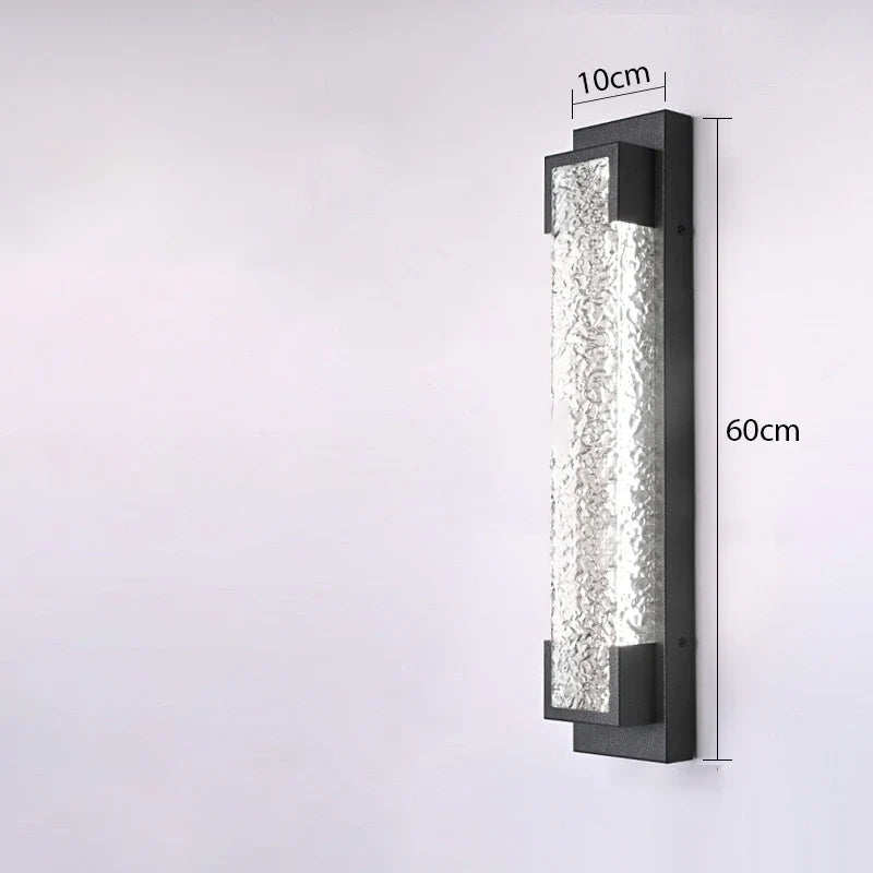 Applique LED Cascade Acier