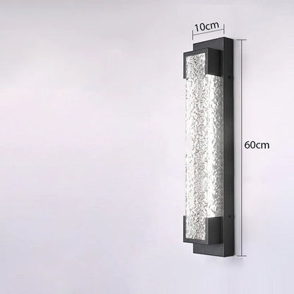 Applique LED Cascade Acier