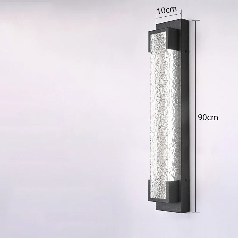 Applique LED Cascade Acier