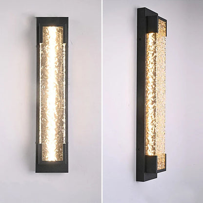 Applique LED Cascade Acier
