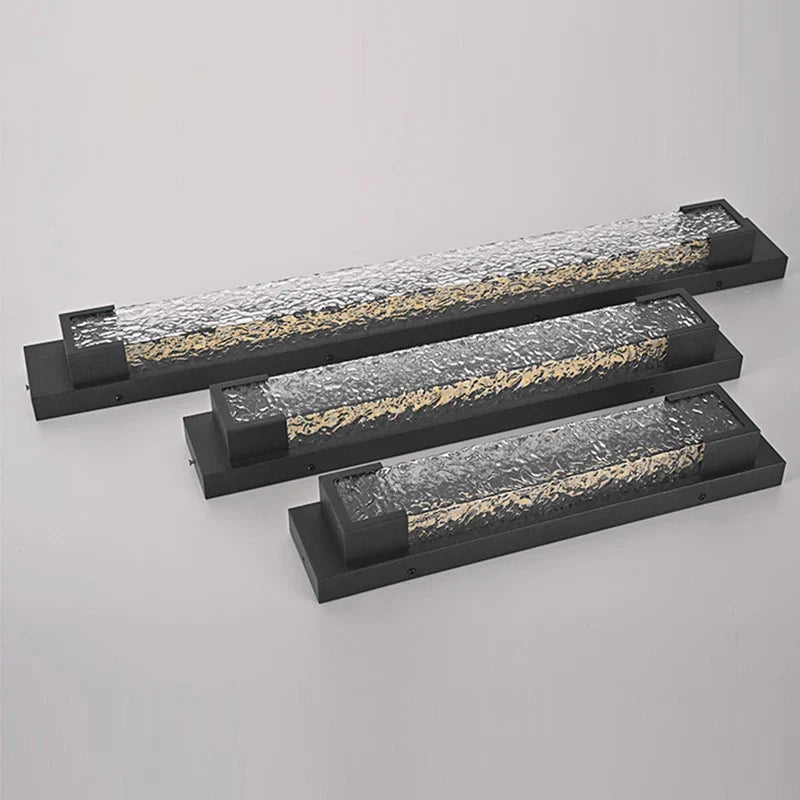 Applique LED Cascade Acier