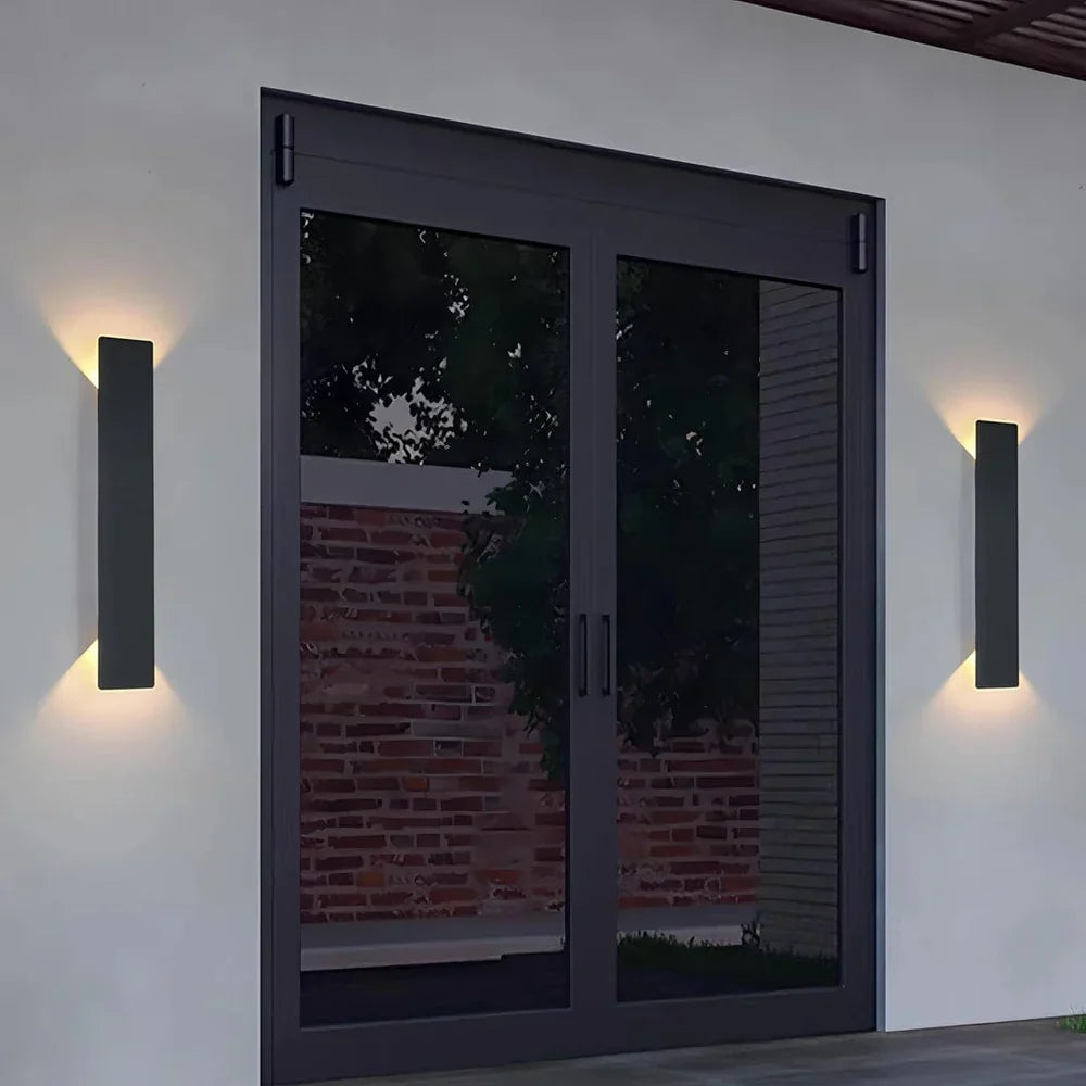 Applique LED Extérieure Rectangle