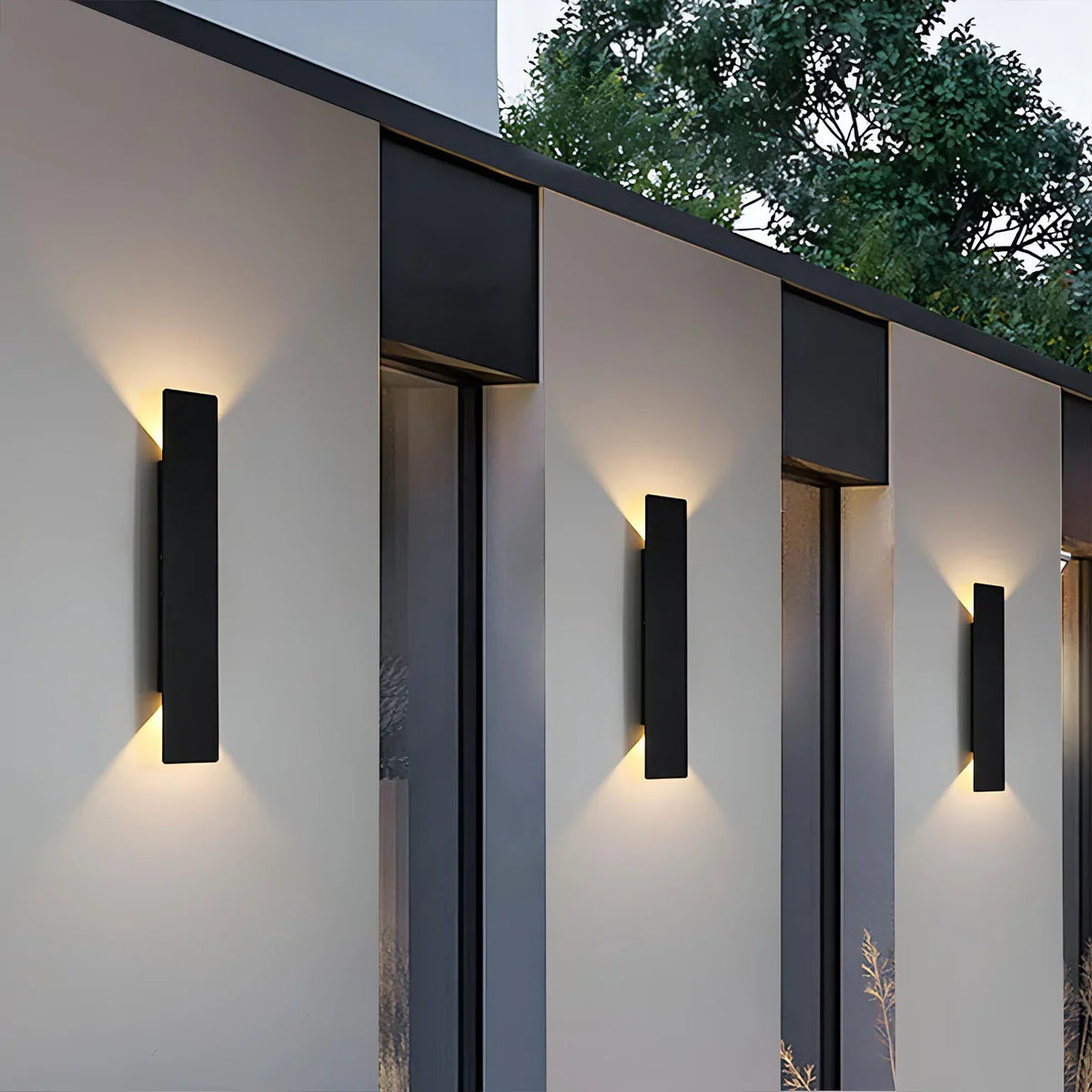 Applique LED Extérieure Rectangle